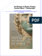 The Imperial Women of Rome Power Gender Context Mary T Boatwright Ebook Full Chapter