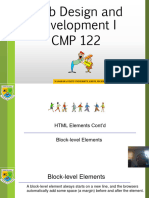 6b. NSUK LMS PPT CMP 122-6-Elements of Hypertext Markup Language