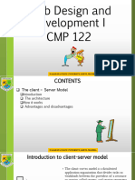 NSUK LMS PPT CMP 122-2 - The Client - Server Model