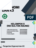 Ergonomi RSI Sultan Agung Semarang