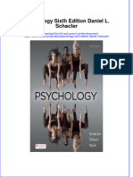 Psychology Sixth Edition Daniel L Schacter full download chapter