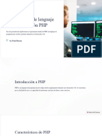 Investigacion de Lenguaje de Programacion PHP