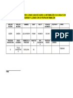 Ficha de Datos Obligatorio Llenar y Enviar en Word