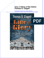 Line of Glory A Story of The Alamo Thomas D Clagett Download PDF Chapter