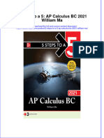 5 Steps To A 5 Ap Calculus BC 2021 William Ma Full Chapter