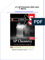 5 Steps To A 5 Ap Chemistry 2022 John T Moore Full Chapter