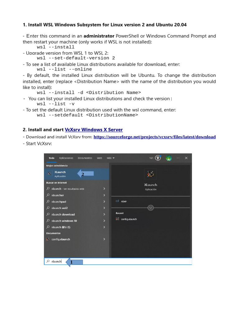 Running WSL GUI .Apps and Install ISP On W10 v2 | PDF | X86 ...