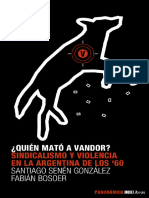 ¡¿Uien Mató A Vandor?