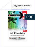 5 Steps To A 5 Ap Chemistry 2024 John T Moore Full Chapter