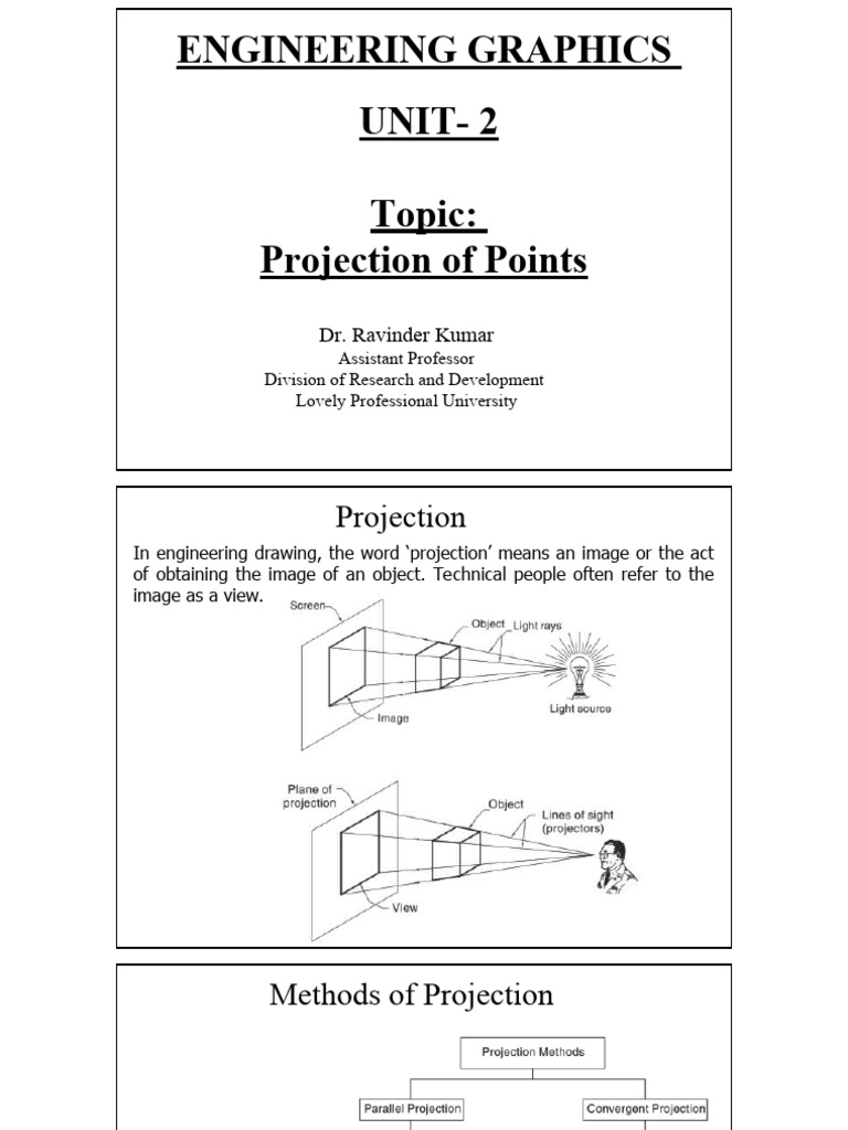 Orthographic Projection of Points Guide | PDF | Cartesian Coordinate ...