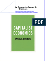 Capitalist Economics Samuel A Chambers Full Chapter