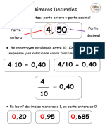 5º Números Decimales Comprensión