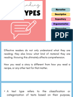 Understanding Text Types