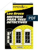 (1936) Misterio Para Tres Detectives