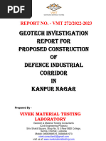 VMT 272 Soil Testing Report at Kanpur