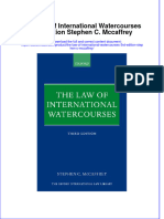 The Law of International Watercourses 3Rd Edition Stephen C Mccaffrey Ebook Full Chapter