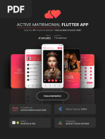 Active Matrimonial Flutter App Documentation