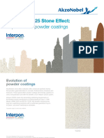 Interpon D2525 Stone Effect - Colour Card