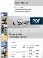 IGCSE Accounting - CH 1 Accounting Equation