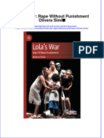 Lolas War Rape Without Punishment Olivera Simic download pdf chapter