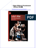 Lolas War Rape Without Punishment Olivera Simic Download PDF Chapter