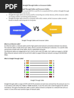 Week 3 - Straight Through Cables Vs Crossover Cables - 012254