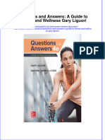 Questions and Answers A Guide To Fitness and Wellness Gary Liguori Full Download Chapter
