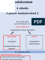 Banküzemtan BSC - 4. Előadás - 2024 Tavasz