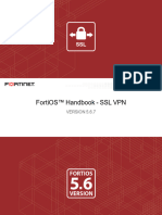 FortiOS 5.6 SSL - VPN