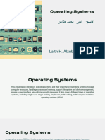 Operating Systems: Laith H. Alzubaidi