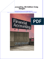 Financial Accounting 8Th Edition Craig Deegan Full Chapter