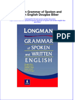 Longman Grammar Of Spoken And Written English Douglas Biber download pdf chapter