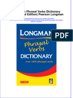 Longman Phrasal Verbs Dictionary Paper 2Nd Edition Pearson Longman download pdf chapter