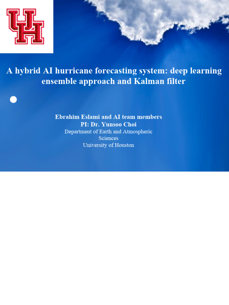 Hybrid AI for Hurricane Forecasting | PDF | Tropical Cyclones | Deep ...