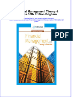 Financial Management Theory Practice 16Th Edition Brigham full chapter