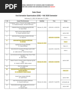 USPCAS-E ESEs Fall 2020 Date Sheet Final