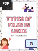 Types of Files in Linux