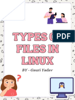 Types of Files in Linux