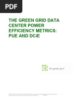 TGG Data Center Power Efficiency Metrics PUE and DCiE