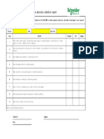 LV& MV SWGR Routine Maintenance Schedule en