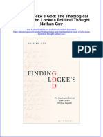 Finding Lockes God The Theological Basis of John Lockes Political Thought Nathan Guy Full Chapter