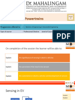 THE FUTURE TECH ELECTRIC VEHICLE POWERTRAINS ADVANCED Session 24