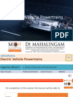 Electric Vehicle Powertrains Session 14