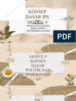 KONSEP DASAR IPS MODUL 9