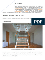 Design of Staircase - 8 Different Types and When To Use Them
