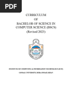 BSCS-2023 Syllabus