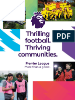 Premier League More Than A Game Booklet 2023 24
