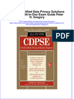 Cdpse Certified Data Privacy Solutions Engineer All in One Exam Guide Peter H Gregory 2 Full Chapter