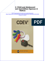Cdev 2 Child And Adolescent Development 2Nd Edition Spencer A Rathus full chapter