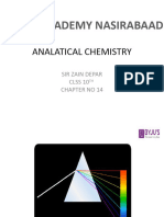 Analatical Chemistry 053426